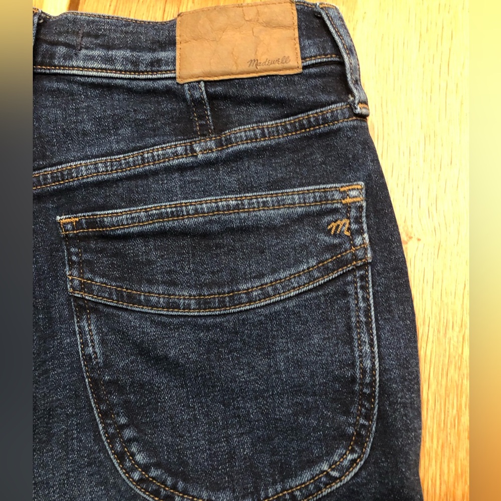 Madewell Straight-Leg Jeans in Dark Indigo